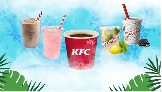 KFC MENU DRINKS Prices