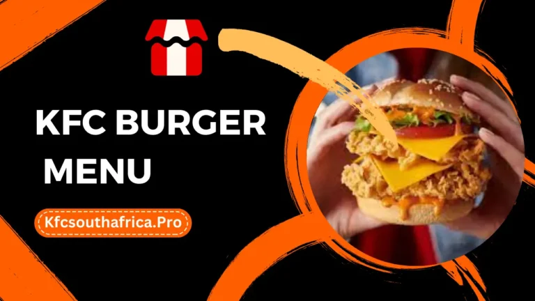 Kfc Burger Menu South Africa Prices 2024