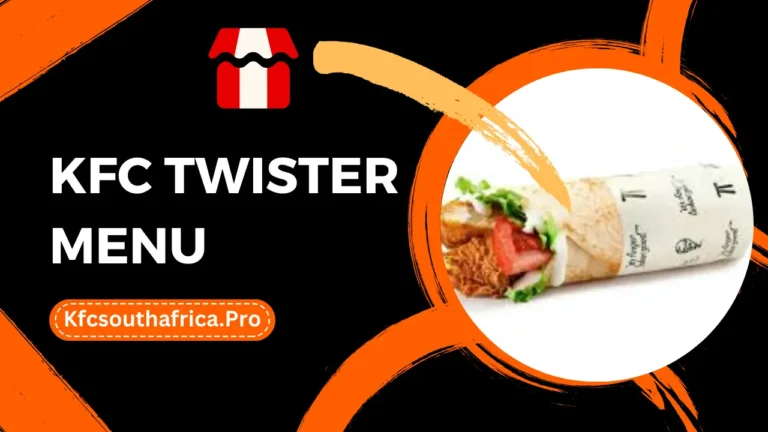 Kfc Twister Menu South Africa Prices 2024